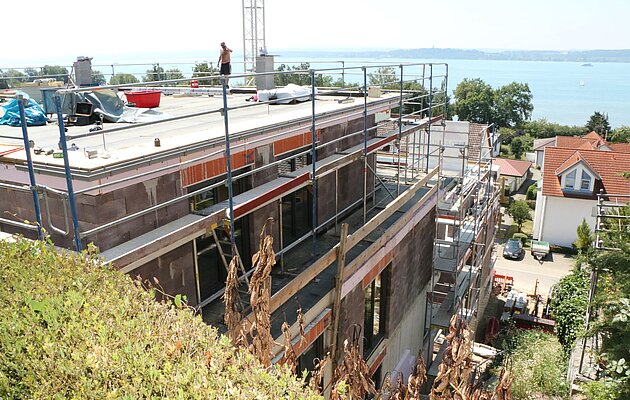 Baustelle Uhldingen Mühlhofen am Bodensee
