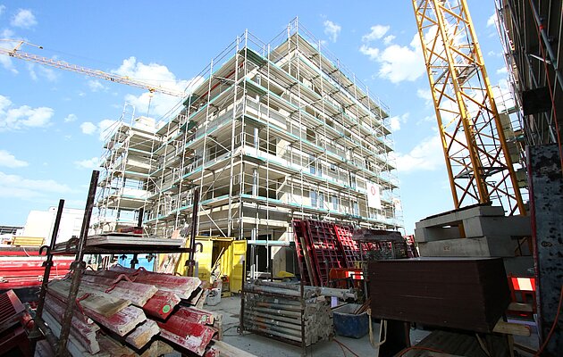 Wohnblock Baustelle Ailingen Friedrichshafen