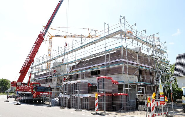 Baustelle Zeppelin Wohlfahrt