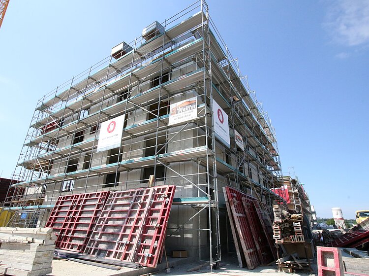 Wohnblock Baustelle Ailingen Friedrichshafen
