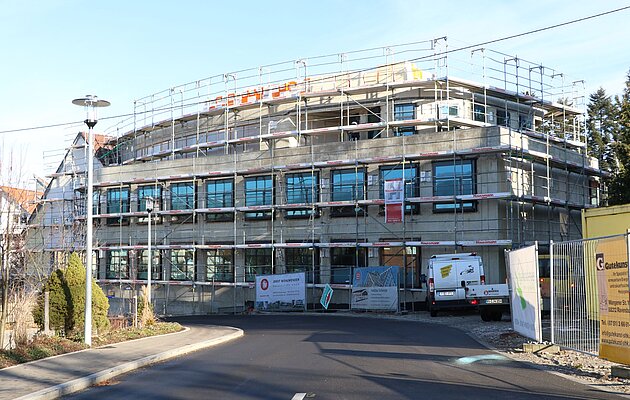 Baustelle Schule Bergatreute 