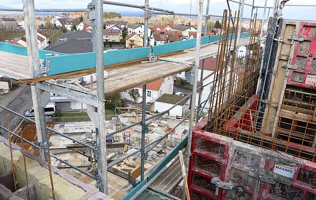 Baustelle Citypark Tettnang