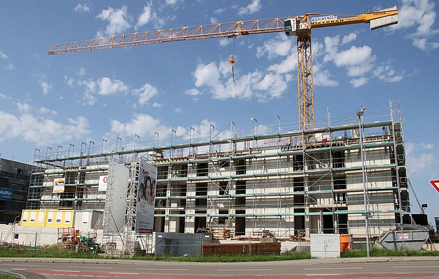 Wohnblock Baustelle Ailingen Friedrichshafen