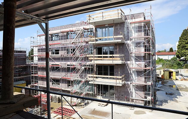 Bauprojekt Mehrfamilienhaus Wohlwender Baugeschäft