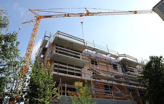 Neubau Ravensburg Baustelle 
