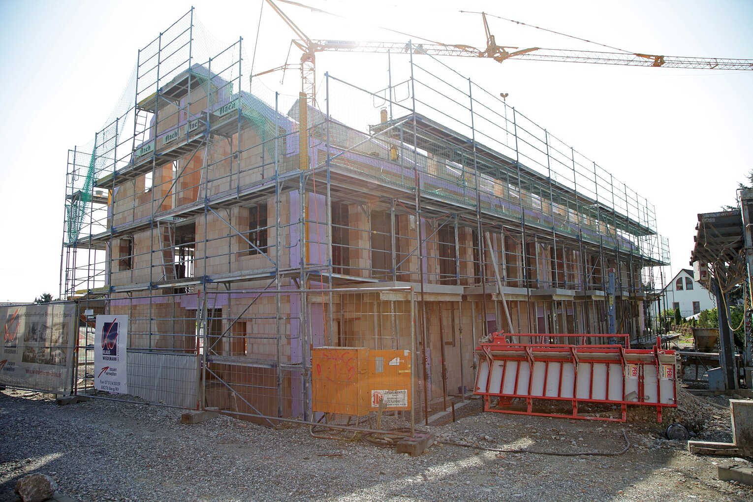 Baustelle Staig Bäckerei Müller